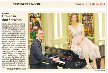 Nordwestzeitung 24.07.2014